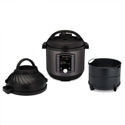Multicuiseur lectrique Instant Pot Pro Crisp 11-En-1- Acier Inoxydable Noir 1500 W 76 L - Instant Pot