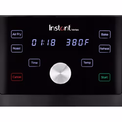 Instant Pot Vortex Unique 3,7 L 1650 W Friteuse d’air chaud Noir