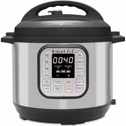 Autocuiseur Multifonction - INSTANT - Duo 7 en 1 - 8 Litres - Acier Inoxydable - 70% plus rapide