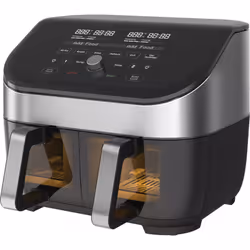 Instant Pot Instant Vortex Plus Dual ClearCook Double 7,6 L Autonome 1700 W Friteuse d’air chaud Noir