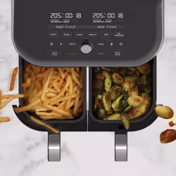 Instant Pot Instant Vortex Plus Dual ClearCook Friteuse à air chaud Double 7,6L 1700W Noir - Vue supplémentaire 5