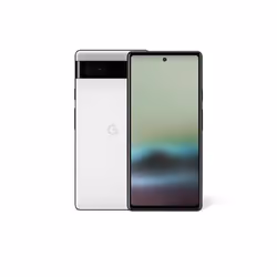 Google Pixel 6a , 15,5 cm (6.1"), 1080 x 2400 pixels, 6 Go, 128 Go, 12,2 MP, Blanc