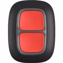 Ajax DoubleButton, Sans fil, Alarme anti holdup, Noir, Rouge, 1300 m, IP55, 1 pièce(s)