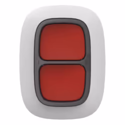 Ajax DoubleButton, Sans fil, Alarme anti holdup, Rouge, Blanc, 1300 m, 868 MHz, 1 pièce(s)
