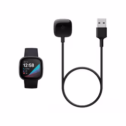 Fitbit FB174RCC accessoire intelligent à porter sur soi Câble de chargement Noir