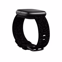 Fitbit FB174WBGYL, Bande, Smartwatch, Charbon de bois, Fitbit, Versa 3 Sense, Aluminium, Synthétique