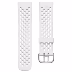 Fitbit Charge 5, Sport Band Frost White (S), Bande, Tracker d’activité, Blanc, Fitbit, Silicone, Frost White