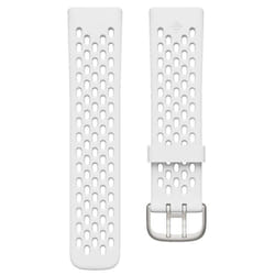 Fitbit Charge 5, Sport Band Frost White (S) Bande Blanc Silicone