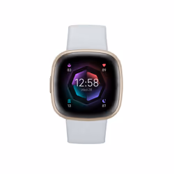 Fitbit Sense 2 Numérique Écran tactile Or GPS (satellite)