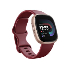 Fitbit Versa 4 Numérique Écran tactile Rose GPS (satellite)