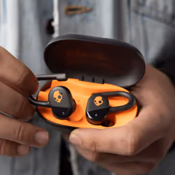 Skullcandy PUSH PLAY ACTIVE Casque Sans fil Bluetooth Noir, Orange - Vue supplémentaire 5