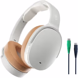 Skullcandy Hesh ANC Casque Supra-Auriculaire à Suppression de Bruit sans Fil - Blanc