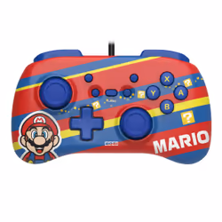 Hori HORIPAD Mini, Manette de jeu, Nintendo Switch, Croix directionnelle, Bouton d'accueil, Analogique/Numérique, Avec fil, U ...