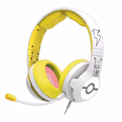 Hori Gaming Headset Pikachu - Pop, Avec fil, Jouer, Casque, Blanc, Jaune