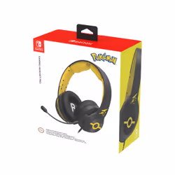 Hori Pikachu Cool Casque gaming filaire Noir, Jaune - Vue supplémentaire 4