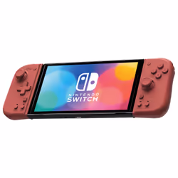 Hori Split Pad Compact, Manette de jeu, Nintendo Switch, Croix directionnelle, Touche Turbo, Rouge, Nintendo Switch, Nintendo ...