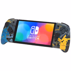 Hori Split Pad Pro (Lucario &amp; Pikachu), Manette de jeu, Nintendo Switch, Nintendo Switch OLED, Croix directionnelle, Bout ...