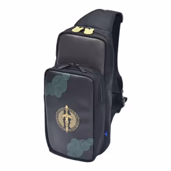 Hori Adventure Pack, Garçon/Fille, Sac à bandoulière, Noir, Fermeture à glissière, Poche frontale, 2 pochettes