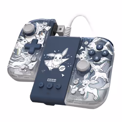 Hori Split Pad Compact Eevee Evolutions Bleu, Blanc Manette de jeu Nintendo Switch
