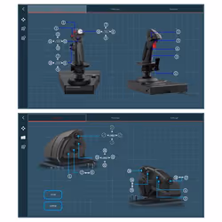Hori HOTAS Flight Control System & Mount pour Windows 11/10 - Vue supplémentaire 12