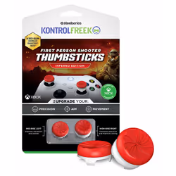 Steelseries 6150-XBX, Xbox One, Xbox Series S, Xbox Series X, Poignée de manette de jeu analogique, Rouge, États-Unis, 1 pièc ...