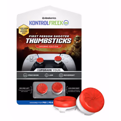 Steelseries 6150-PS5, PlayStation 4, PlayStation 5, Poignée de manette de jeu analogique, Rouge, États-Unis, 1 pièce(s), Boît ...