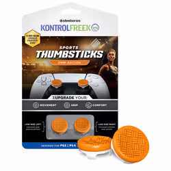 Steelseries 5152-PS5, PlayStation 4, PlayStation 5, Thumbstick, Orange, Caoutchouc, Concave, Support