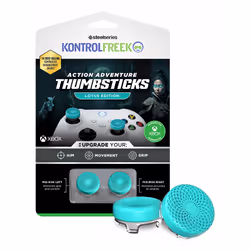 Steelseries 7102-XBX, Xbox One, Xbox Series S, Xbox Series X, Poignée de manette de jeu analogique, Bleu, États-Unis, 1 pièce ...
