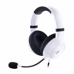 Razer Kaira X, Avec fil, Jouer, 20 - 20 Hz, 283 g, Casque, Noir, Blanc