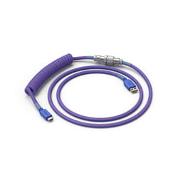 Glorious PC Gaming Race Coiled Violet 1,37 m USB Type-A, USB Type-C