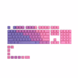 Glorious PC Gaming Race GPBT, Capuchon de clavier, Polybutylene terephthalate (PBT), Rose, Violet, Violet
