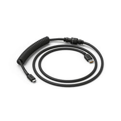 Glorious PC Gaming Race Coiled Noir 1,37 m USB Type-A, USB Type-C