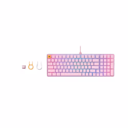Glorious PC Gaming Race GMMK 2 clavier USB Anglais américain Rose - Vue supplémentaire 7