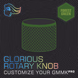 Glorious PC Gaming Race Rotary Knob Couvercle pour clavier