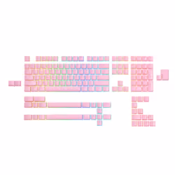 Glorious PC Gaming Race Aura V2, Capuchon de clavier, Polybutylene terephthalate (PBT), Rose