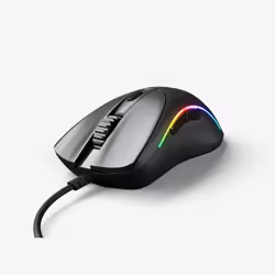 Glorious PC Gaming Race Model D 2, Ambidextre, Optique, USB Type-A, 26000 DPI, Noir