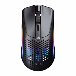 Glorious Gaming Model O 2 Mini Wireless, Droitier, Optique, RF sans fil + Bluetooth, 26000 DPI, Noir