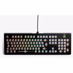 Glorious PC Gaming Race GMMK 3 PRO Barebones, Taille réelle (100 %), Avec fil, USB, LED RGB, Noir
