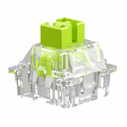 Glorious Gaming GLO-KB-ACC-SWT-RAPTOR-HE-36, Touches de clavier, Polycarbonate (PC), Vert clair, Translucide