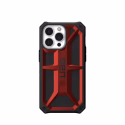 Urban Armor Gear Monarch, Housse, Apple, iPhone 13 Pro, 15,5 cm (6.1"), Noir, Rouge