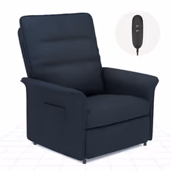 FlexiSpot Fauteuil de Relaxation Fauteuil Inclinable avec Dossier Réglable 105°-155° Gris Foncé