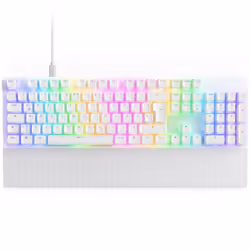 NZXT Function 2, Avec fil, USB, Interrupteur à clé optique, QWERTY, LED RGB, Noir