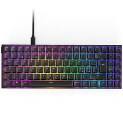 NZXT Function 2 MiniTKL clavier Universel USB QWERTY Allemand Noir