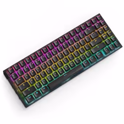 NZXT Function 2 MiniTKL clavier Universel USB QWERTY Allemand Noir
