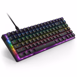 NZXT Function 2 MiniTKL clavier Universel USB QWERTY Allemand Noir