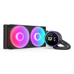 NZXT Kraken Elite 280 RGB Processeur Refroidisseur de liquide tout-en-un 14 cm Noir 1 pièce(s)