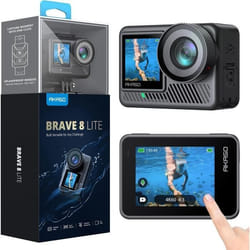 Caméra Sport - AKASO - Brave 8 Lite - 4K 60FPS - 20MP - Étanche jusquà 10m