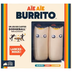 Jeu de société - ASMODEE - Aie Aie Burrito (Edition 2022) - Ambiance - 3 à 6 joueurs