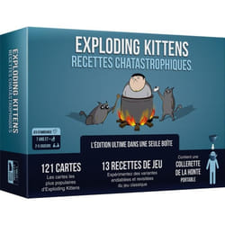 Asmodee Jeu de société Exploding Kittens: Recettes Chatastrophiques
