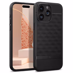 Spigen Case Caseology Parallax Mag, Housse, Apple, iPhone 15 Pro Max, 17 cm (6.7"), Noir